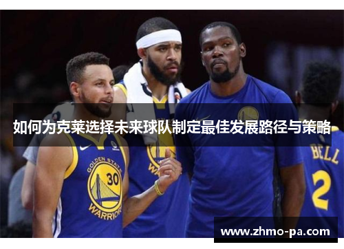 如何为克莱选择未来球队制定最佳发展路径与策略